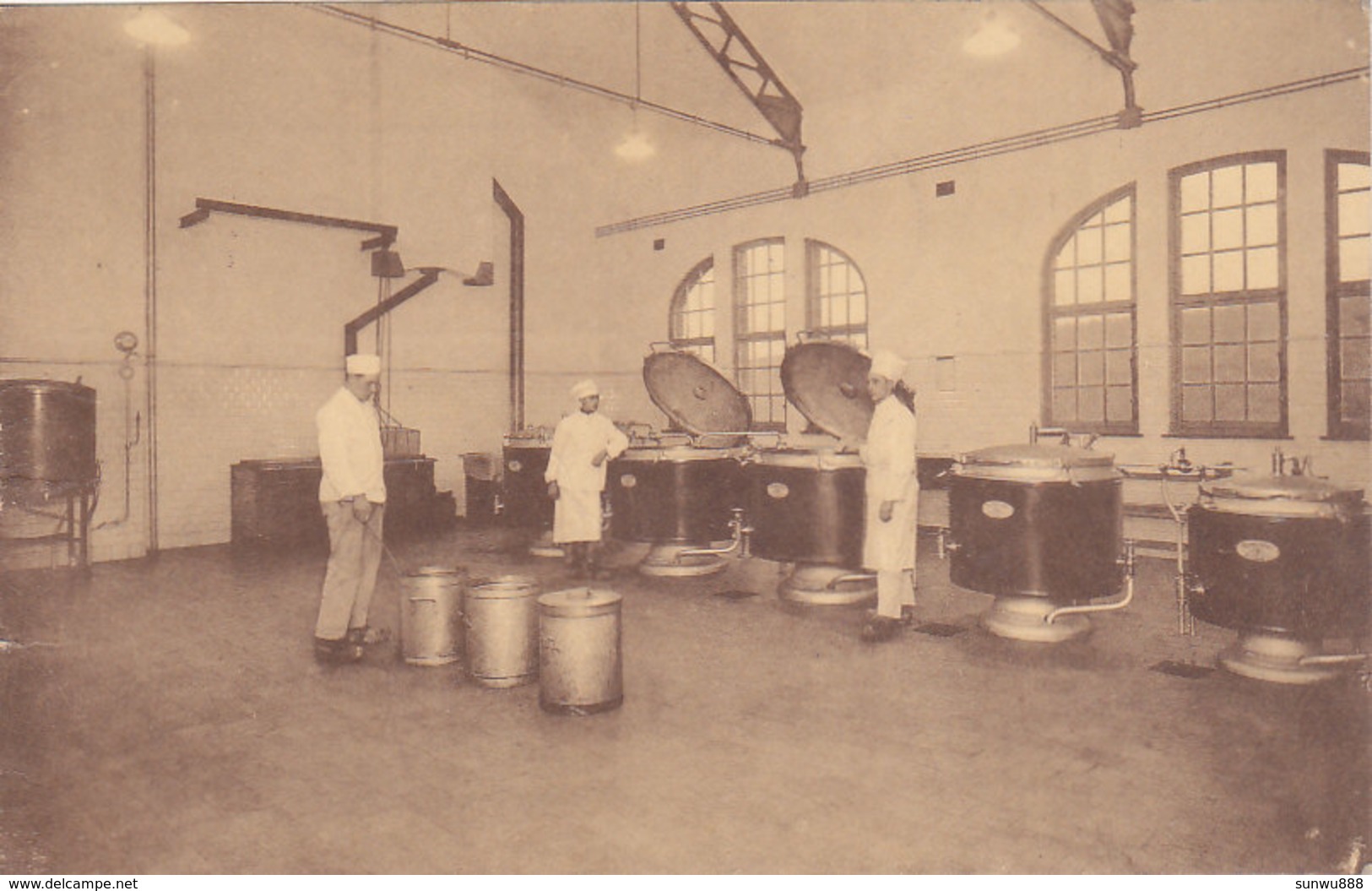 Spa - 1er Régiment De Lanciers - Cuisine De La Troupe (animée, 1935) - Spa