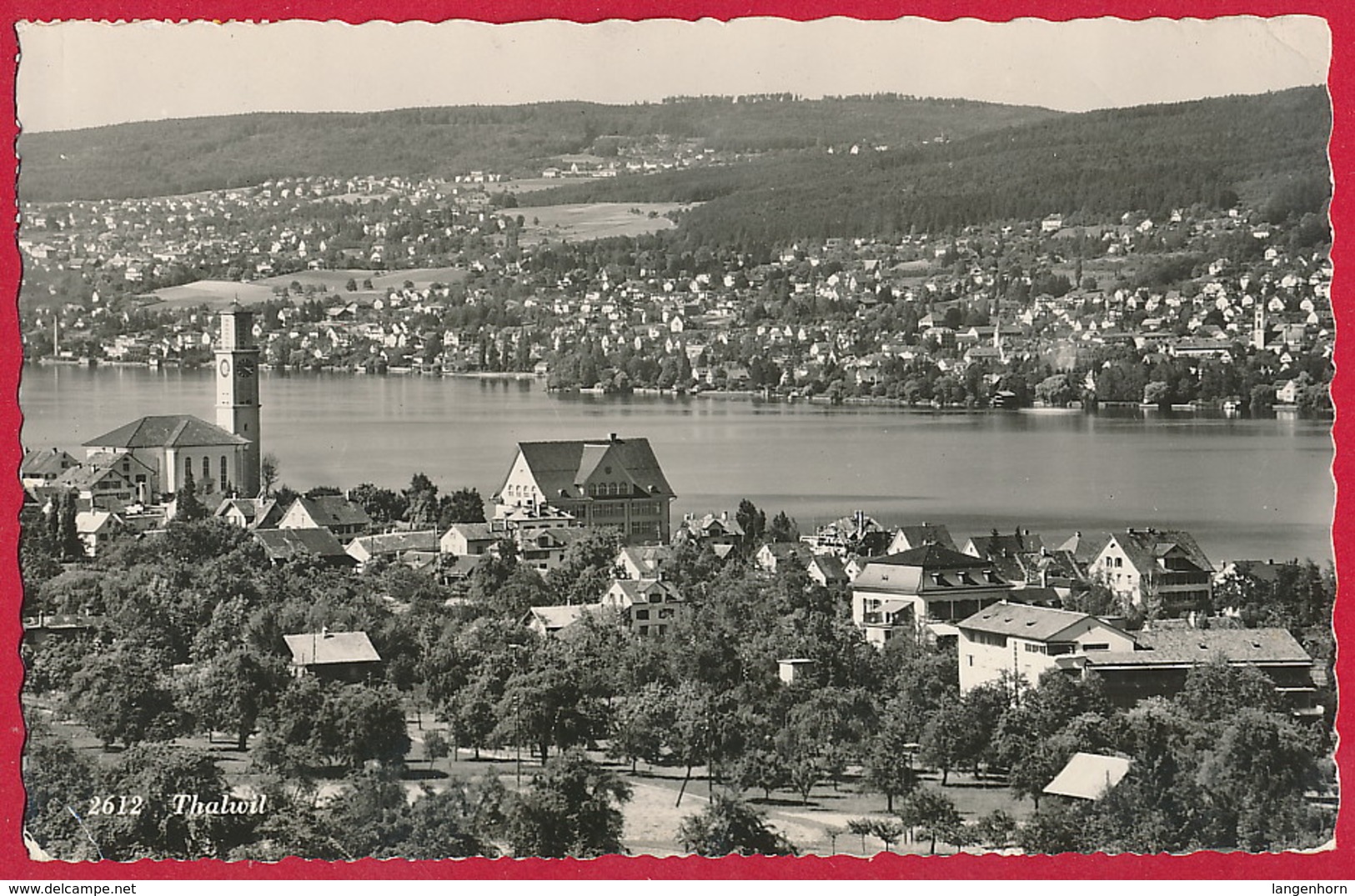 Foto-Ak SCHWEIZ, 'Thalwil' ~ 1960 - Thalwil