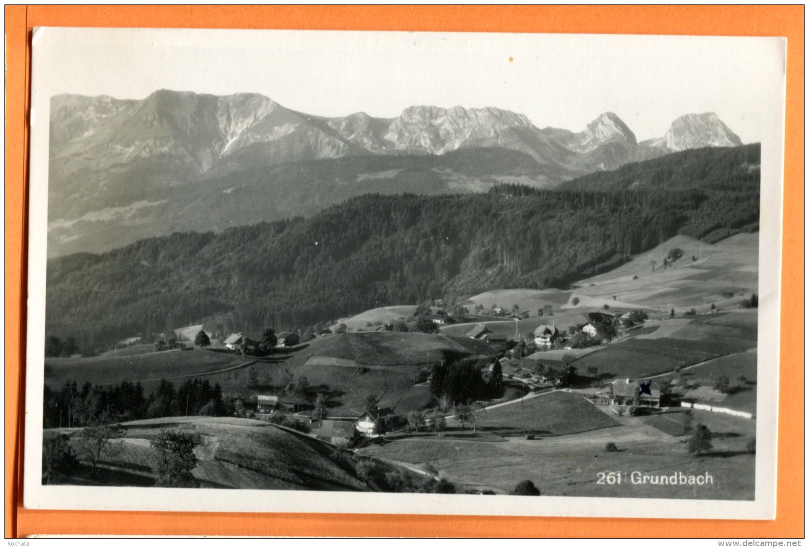 HA527, Grundbach, Riggisberg, 1306, BRB Vom 3.10.1939, Circulée 1943 - Riggisberg 