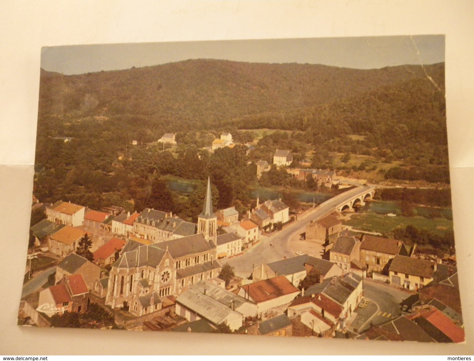 CPSM 08 ARDENNES - THILAY VUE AÉRIENNE - Charleville