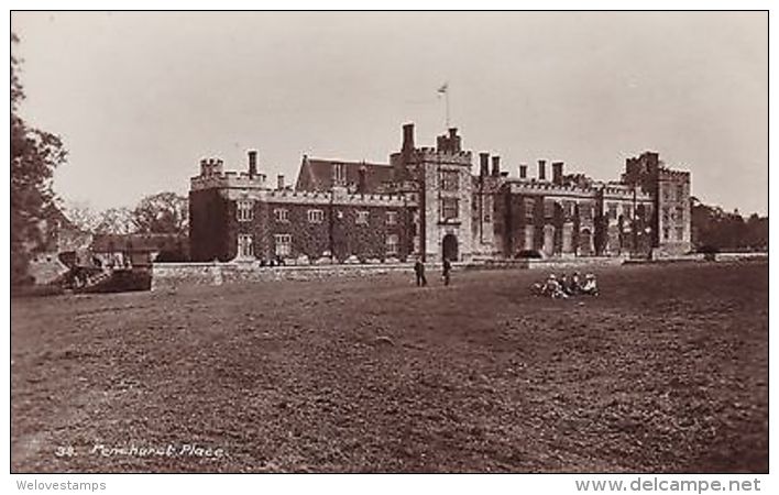 KENT - PENTHURST PLACE - EDWARDIAN PEOPLE HAVING PICNIC - REAL PHOTO BY EAGLETON - Other & Unclassified