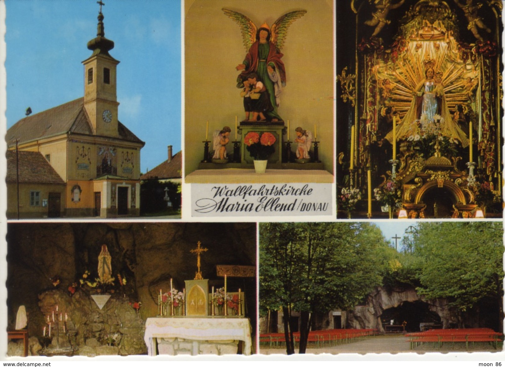 Austria / Österreich -  Maria Ellend  DONAU - WALLFAHRTSORT BEI WEIN - WALLFAHRTSKIRCHE - Bruck An Der Leitha