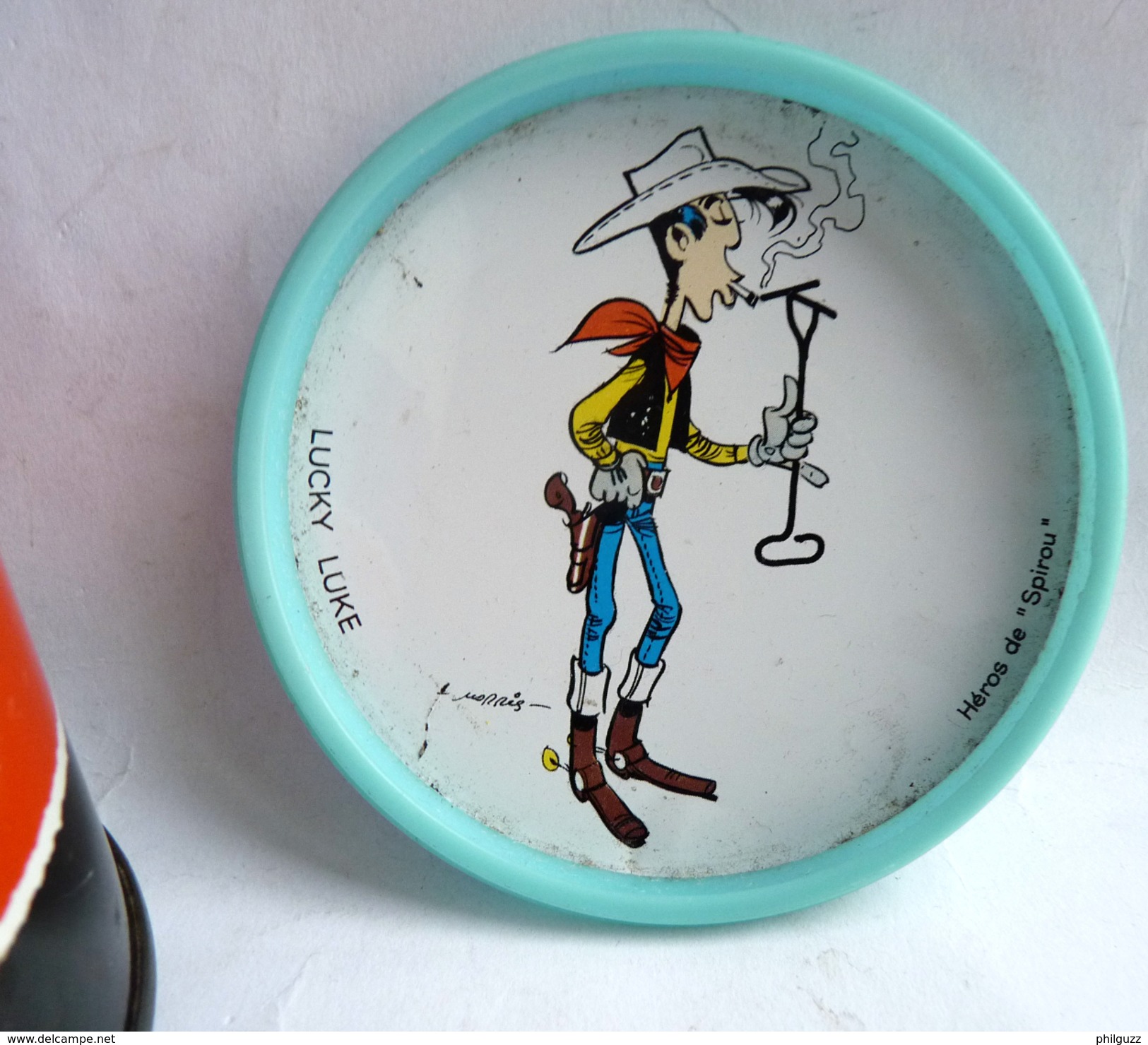 Tres Rare BOITE TONIMALT - MONTBLANC - 1967 - Avec COUVERCLE  LUCKY LUKE - MORRIS - Autres & Non Classés