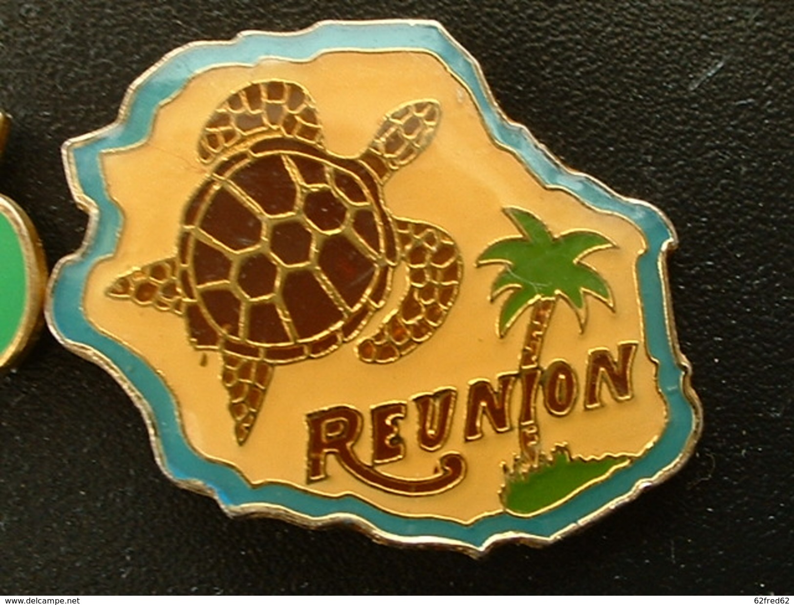 Pin´s TORTUE - LA REUNION - Dieren