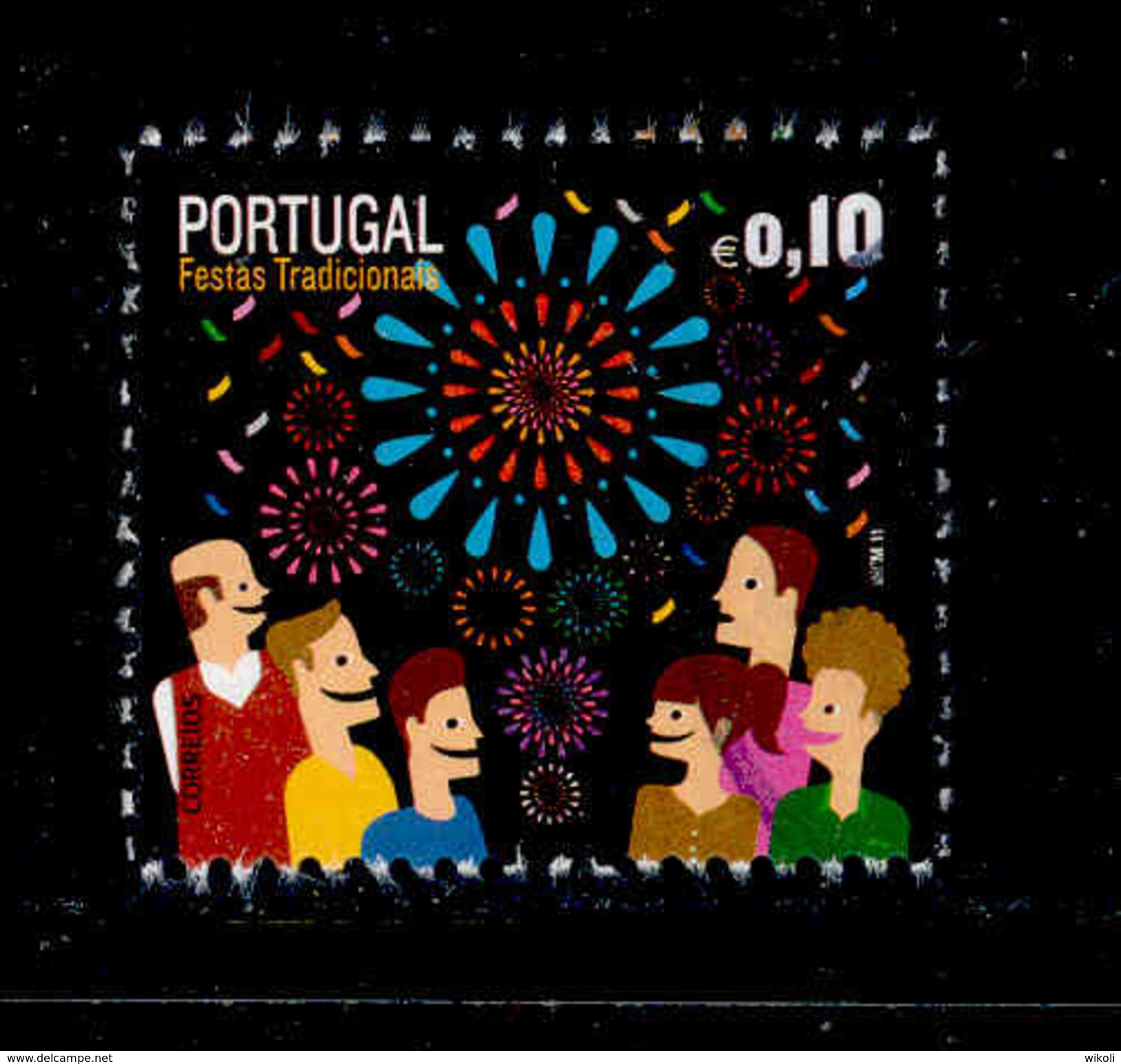 ! ! Portugal - 2011 Popular Parties - Af. 4044 - Used - Oblitérés