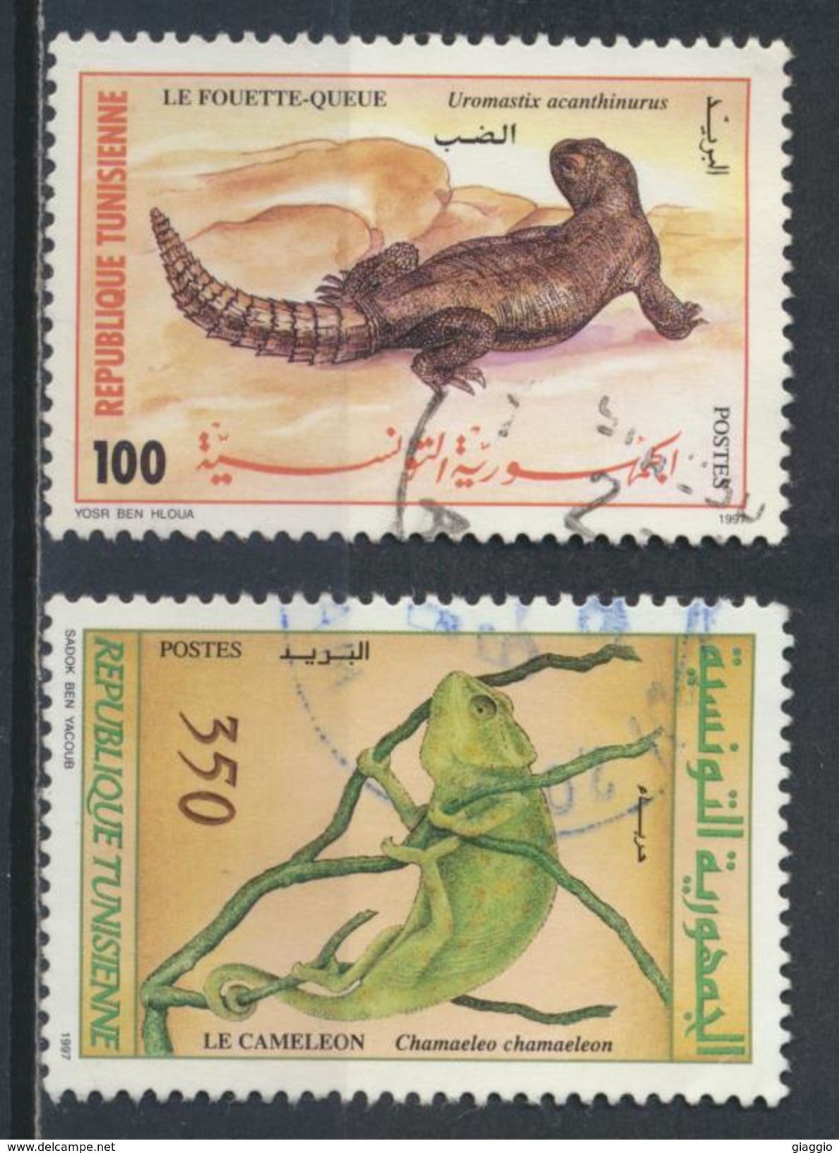 °°° TUNISIA - Y&T N°1302/3 - 1997 °°° - Tunisia (1956-...)