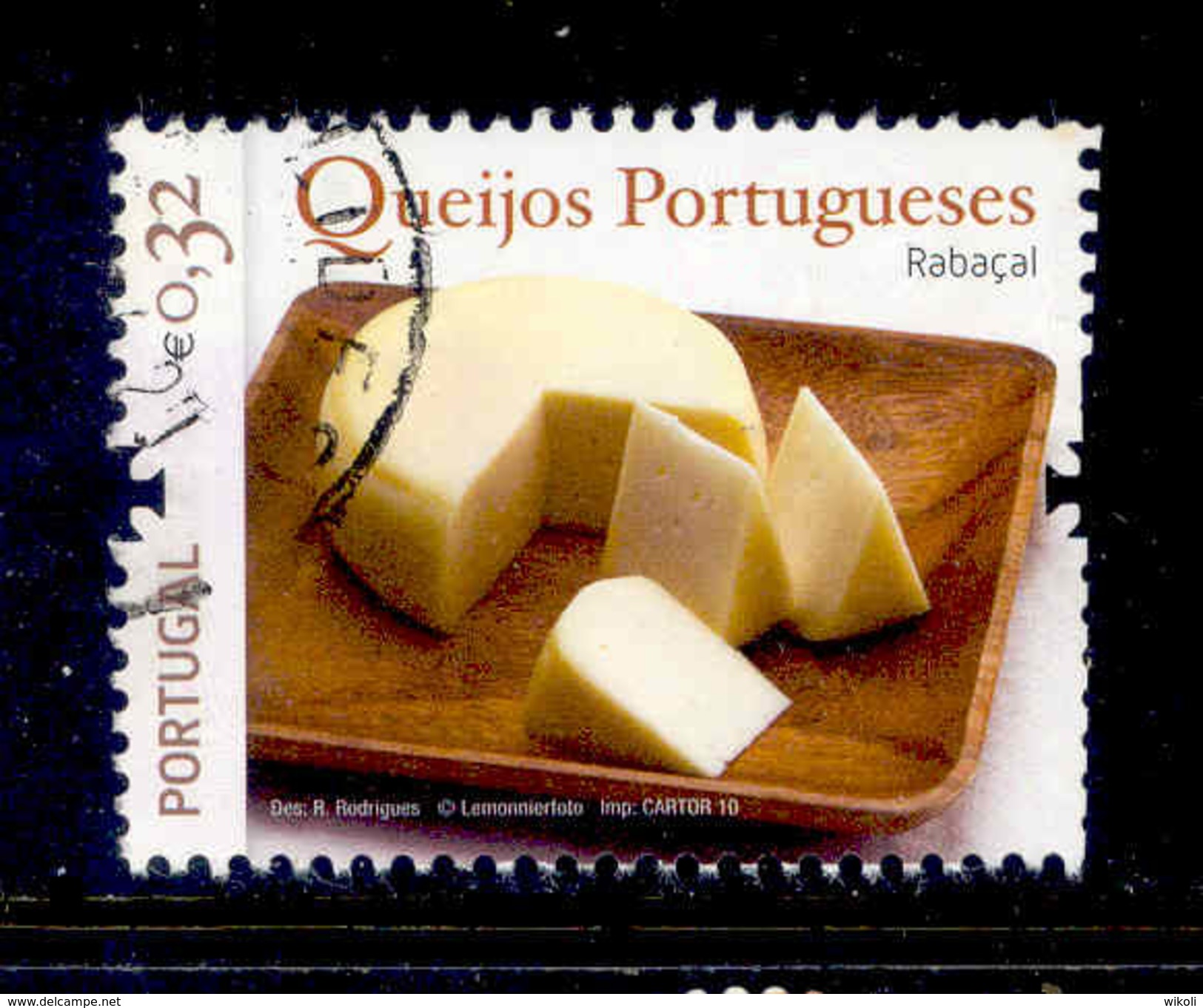 ! ! Portugal - 2010 Cheese - Af. 3979 - Used - Used Stamps