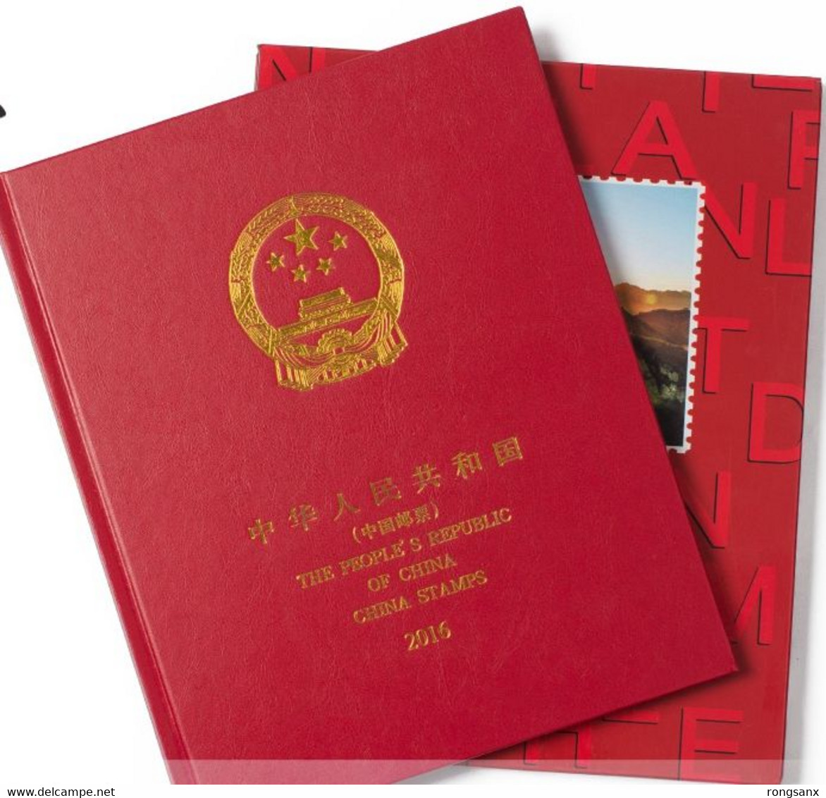 2016 CHINA FULL YEAR SHEETLET  PACK 17V+ALBUM - Annate Complete