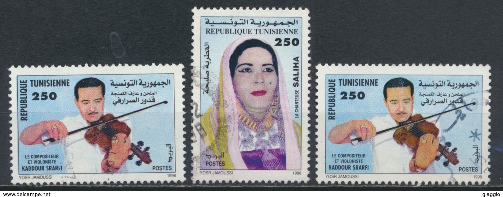 °°° TUNISIA - Y&T N°1347/48 - 1998 °°° - Tunesien (1956-...)