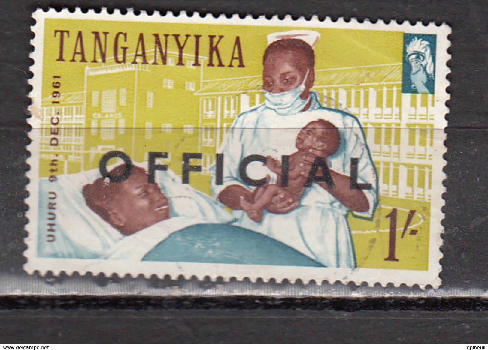 TANGANYIKA  ETAT INDEPENDANT 1961 ° YT N° SERVICE 7 - Tanganyika (...-1932)
