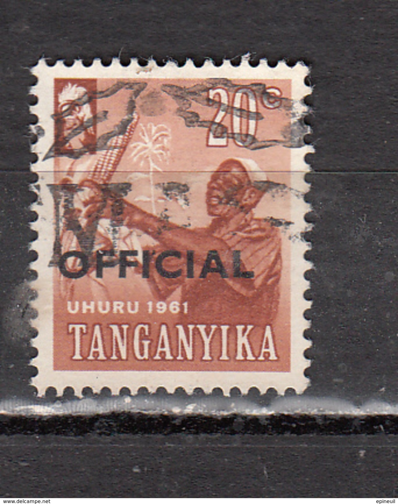 TANGANYIKA  ETAT INDEPENDANT 1961 ° YT N° SERVICE 4 - Tanganyika (...-1932)