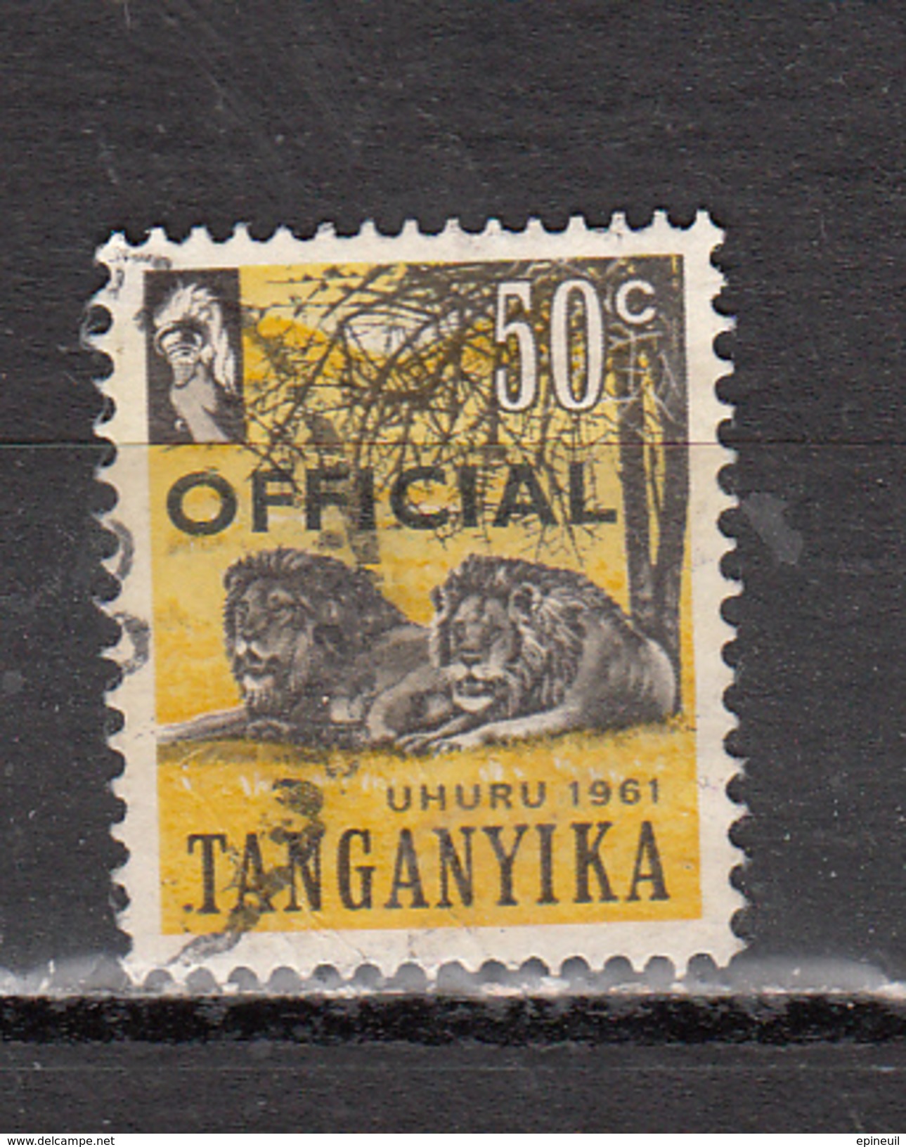 TANGANYIKA  ETAT INDEPENDANT 1961 ° YT N° SERVICE 6 - Tanganyika (...-1932)