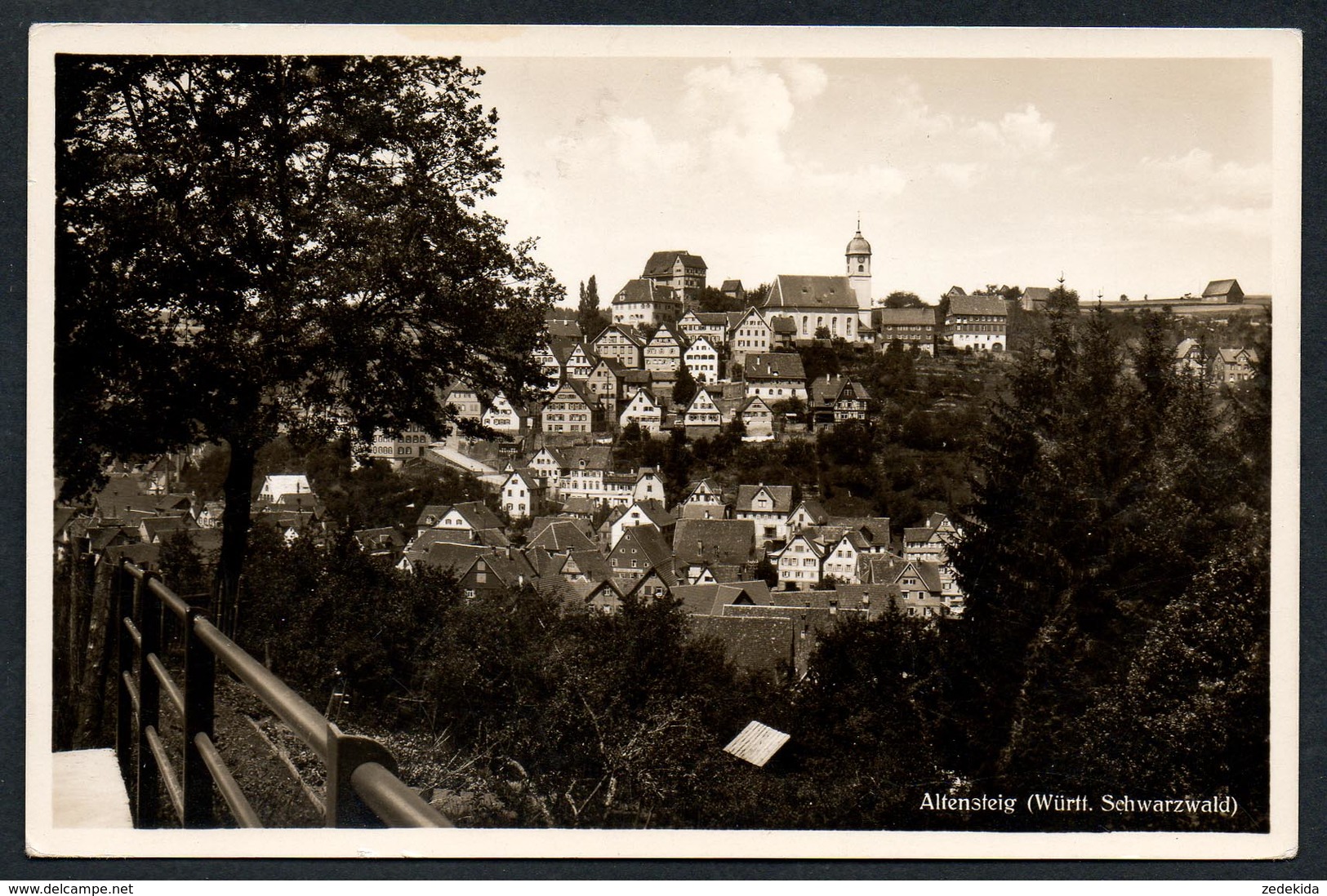 9385 - Alte Foto Ansichtskarte - Altensteig - N. Gel - Lauk - Altensteig