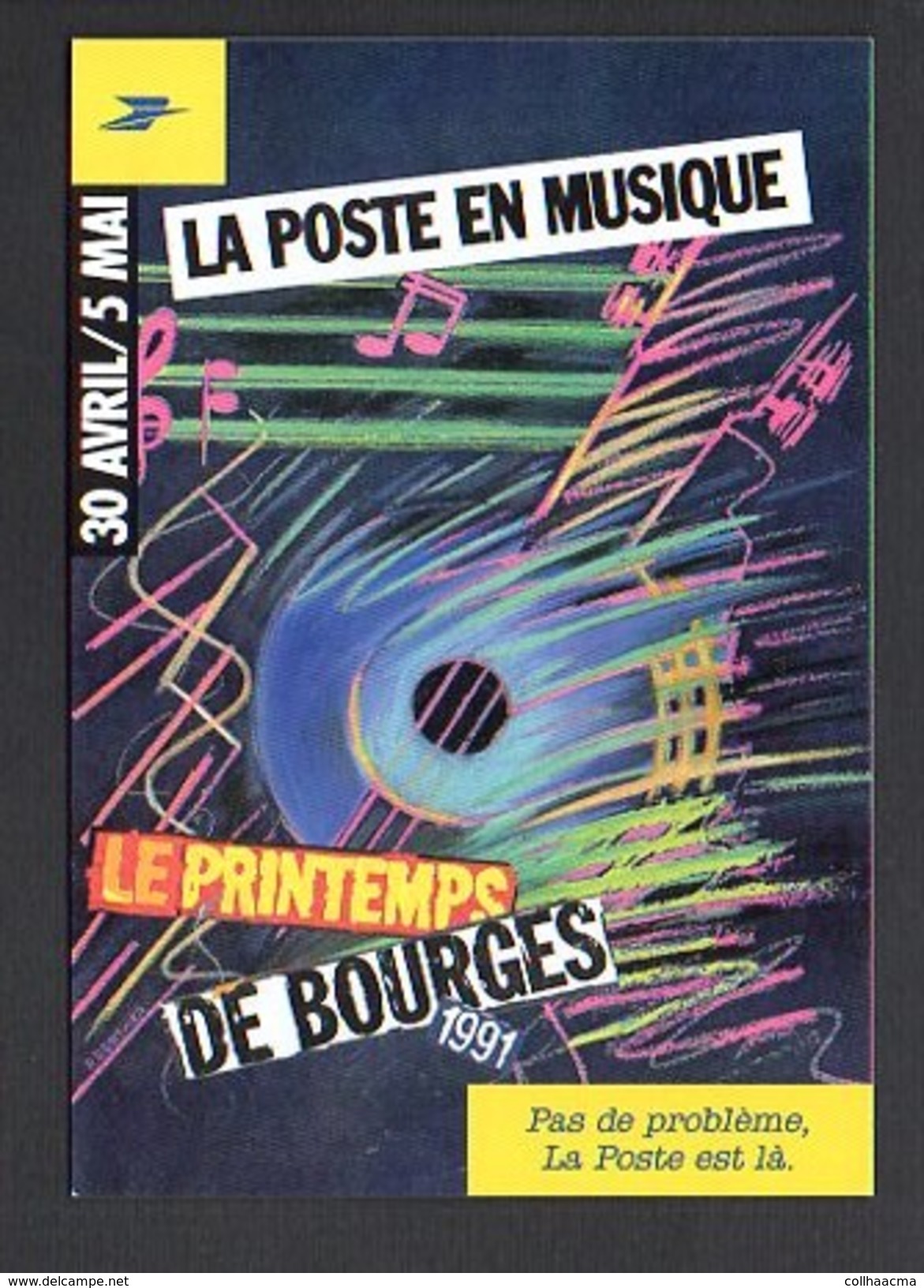 18  Bourges / Le Printemps De Bourges 1991 / La Poste - Bourges
