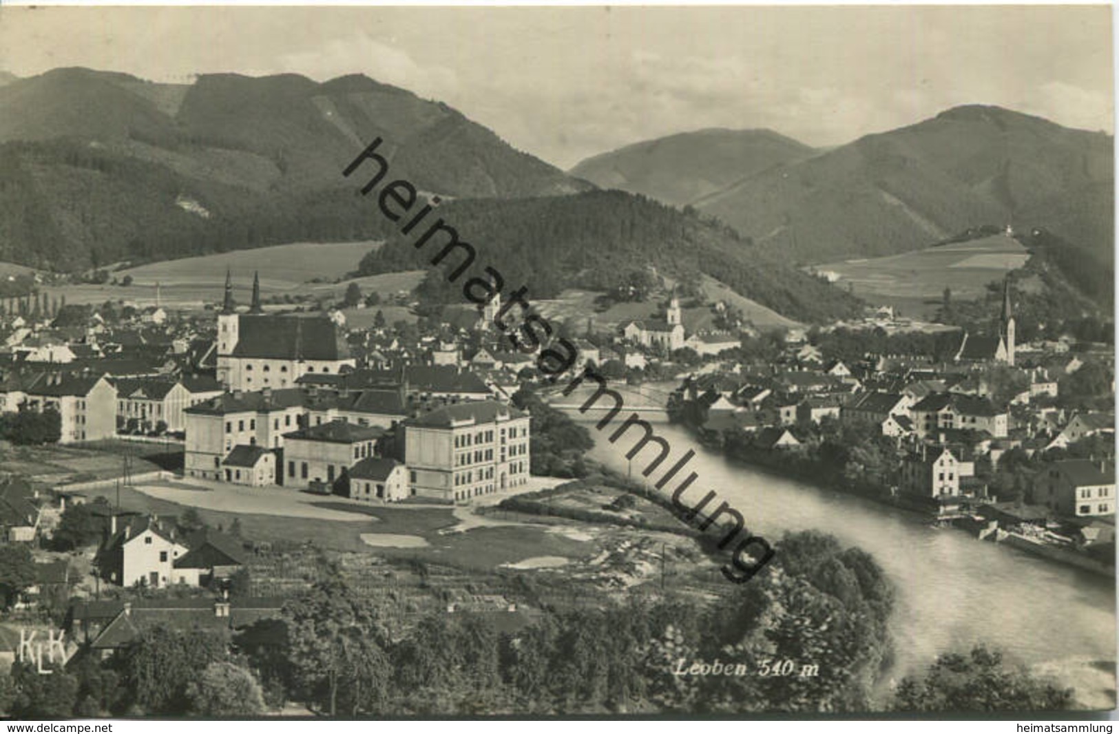Leoben - Foto-AK - Verlag Karl Krall Leoben 1929 Gel. 1930 - Leoben