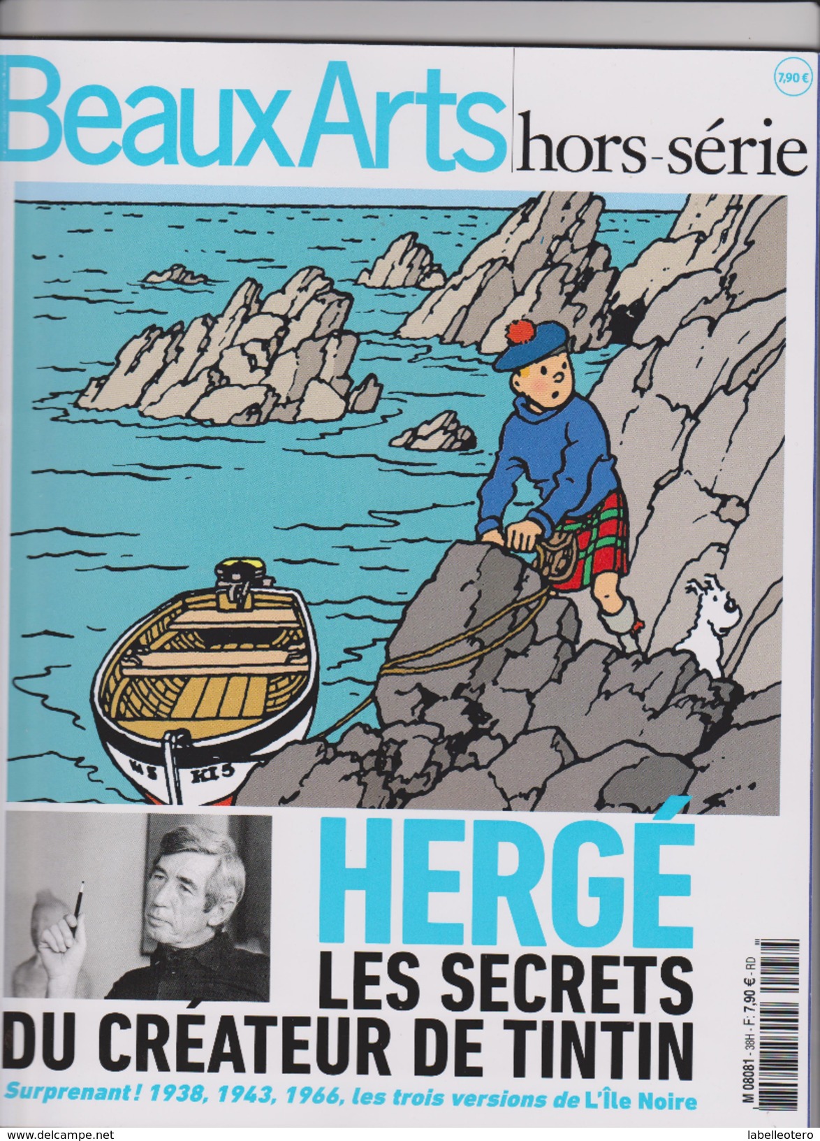 HERGE TINTIN / BEAUX ARTS Hors Série Année 2016 - Hergé