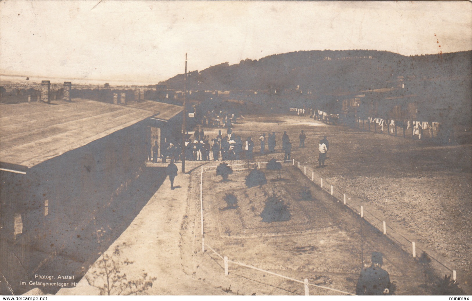 Carte Photo - Camp De Prisonniers - Cachet - Guerre 1939-45