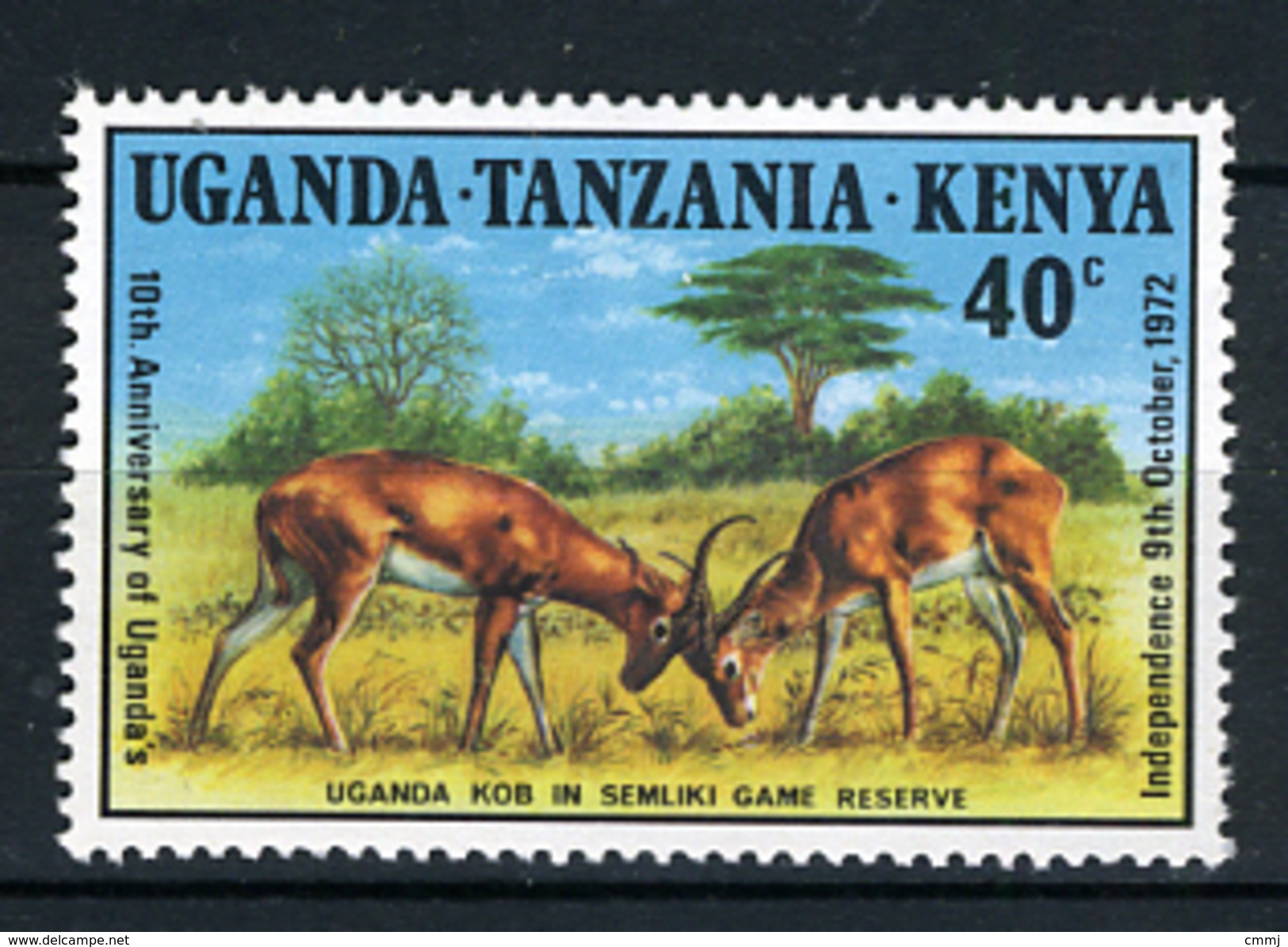 1972 - UGANDA TANZANIA KENIA -  Catg. Mi. 242A - NH - (CAT85635.14) - Uganda (1962-...)