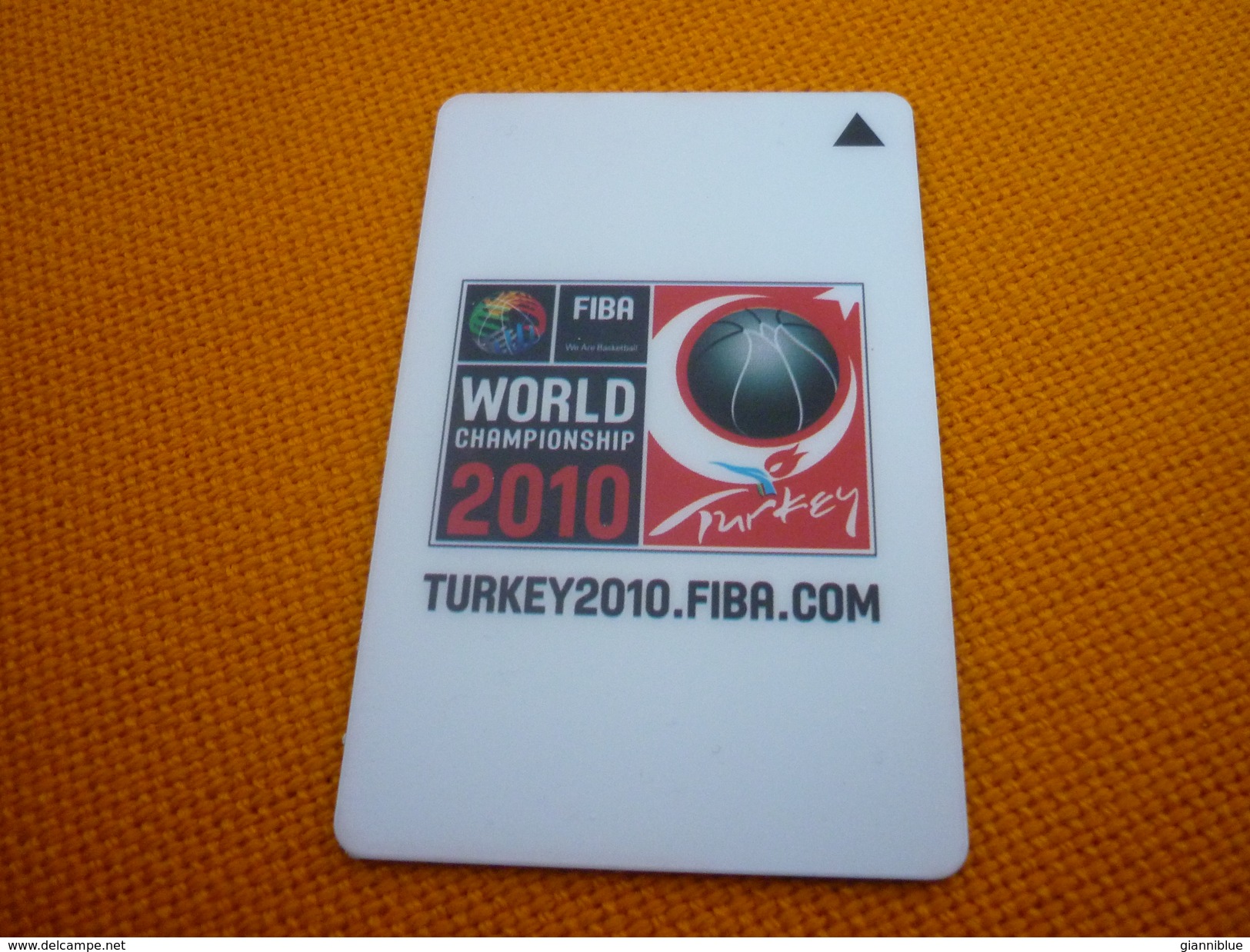 Turkey Limited Edition Istanbul Renaissance Polat Hotel Room Key Card (basketball/FIBA World Championship 2010) - Sport