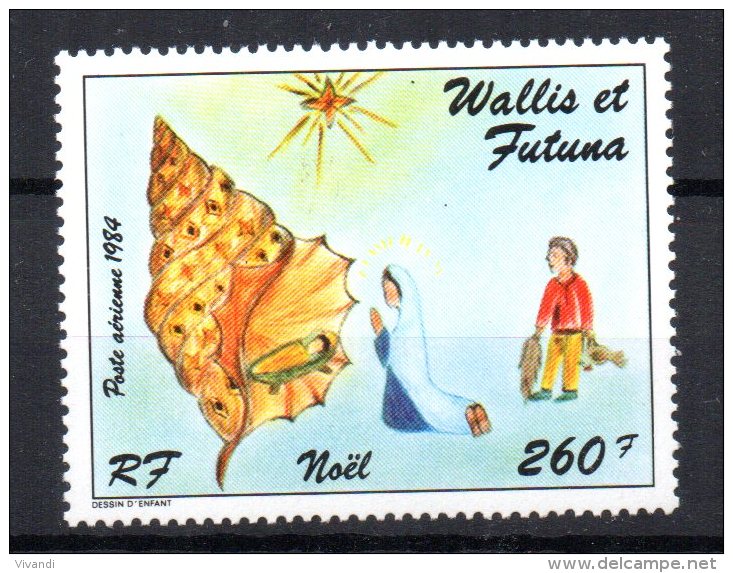 Wallis &amp; Futuna - 1984 - Christmas Airmail - MNH - Neufs