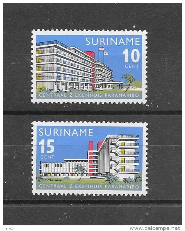 Suriname 1966 Y&amp;T Nr 447/448 (**) - Suriname ... - 1975