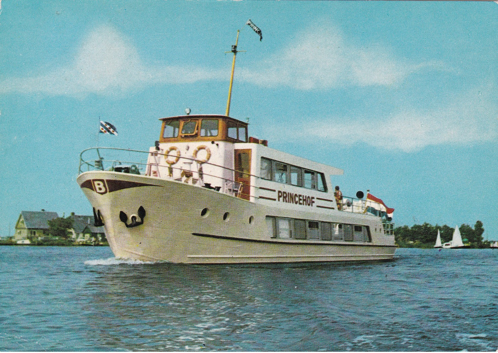 Toeristenboot "PRINCEHOF" Nederland , 1976 - Dampfer