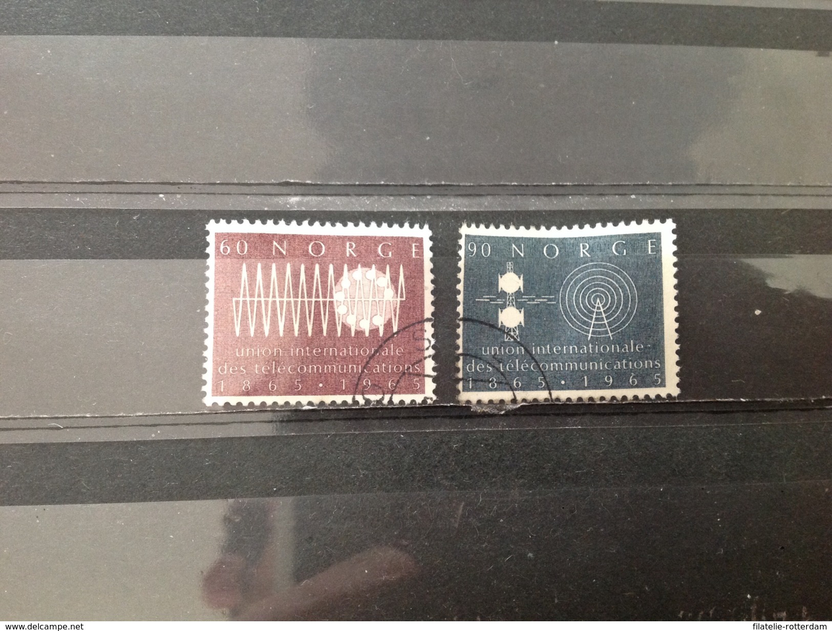 Noorwegen / Norway - Complete Serie 100 Jaar ITU 1965 - Used Stamps