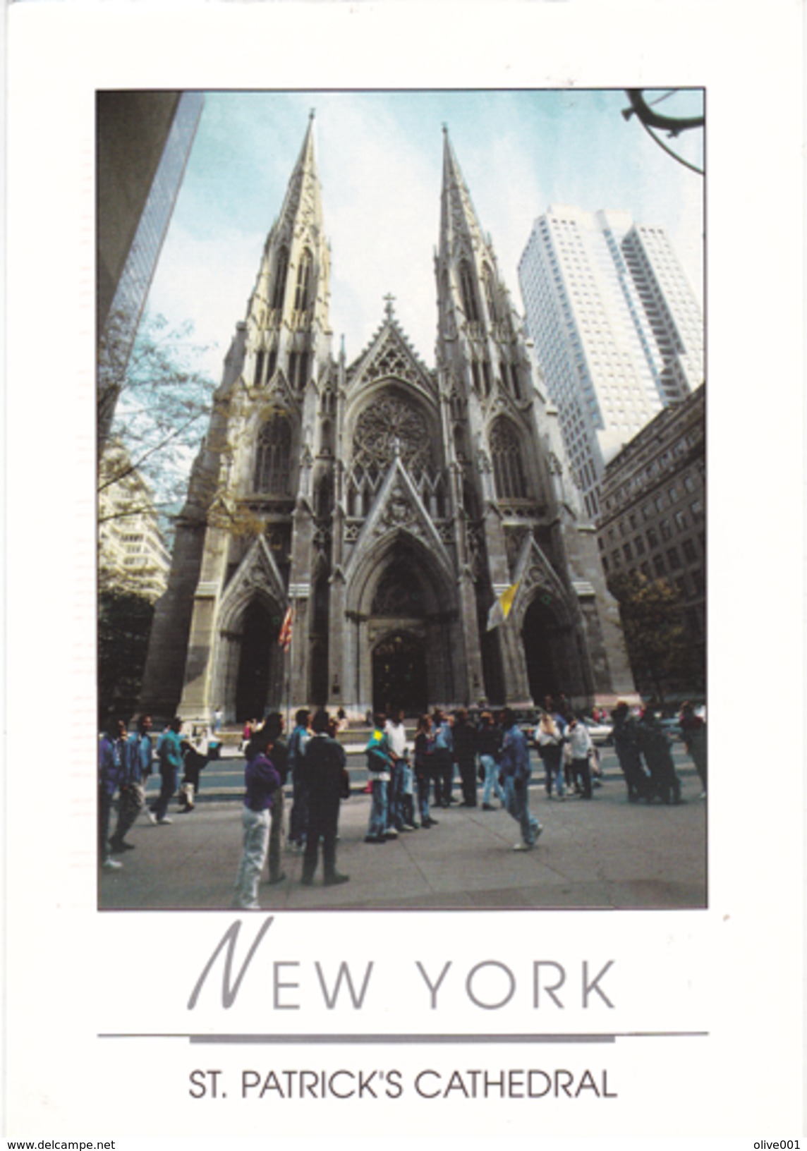 New York St. Patricks Cathrdral 50 Th St And 5 Th Avenue. New York's Most Famous Church - Églises