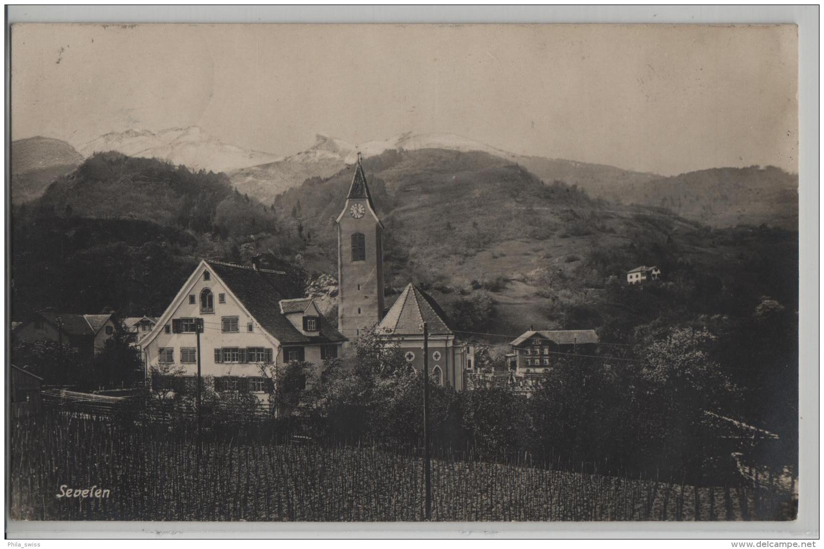 Sevelen Kirche - Photo: Guggenheim No. 17207 - Sevelen