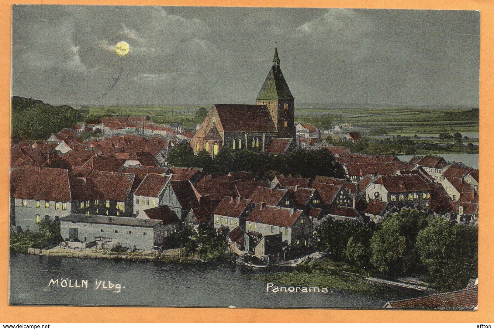 Molln Moelln I Lauenburg 1912 Postcard - Moelln