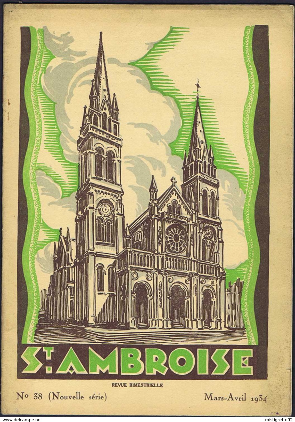 Paroisses St-Mandé 94, Paris: 2e 7e 11e 15e 17e arrt, 1932-1937 Dessin de POULBOT dans Le Vieux Batignolles Catholicisme