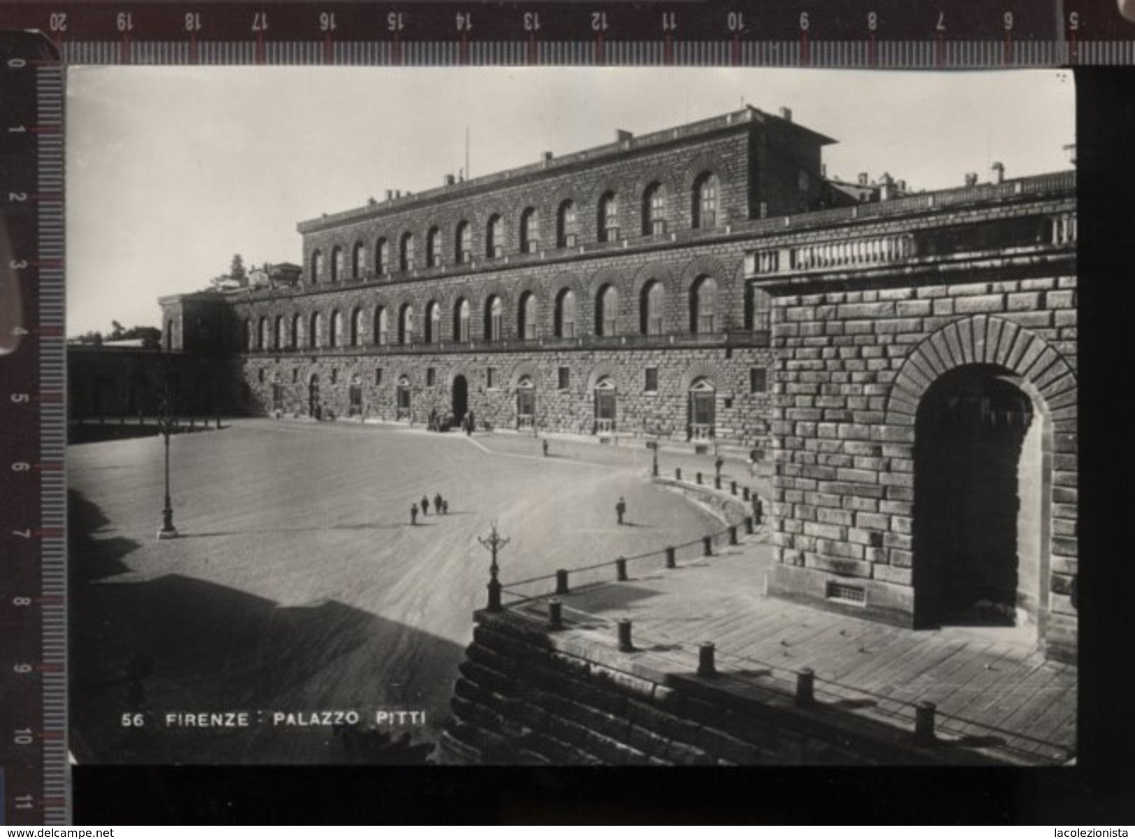 405/175  CARTOLINA POSTALE VIAGGIATA ANNI 50 FIRENZE PALAZZO PITTI VERA FOTO - Firenze