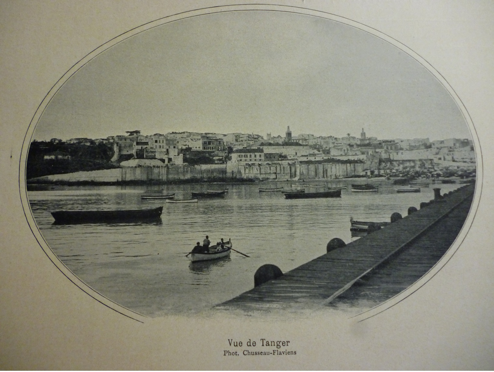 Maroc , Vue De Tanger 1914 - Documents Historiques