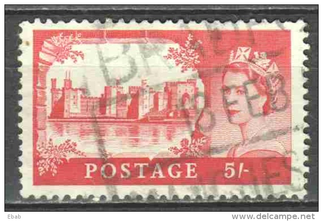 Great Britain 1955 Mi 279 Type I Or II ? Canceled (2) - Used Stamps
