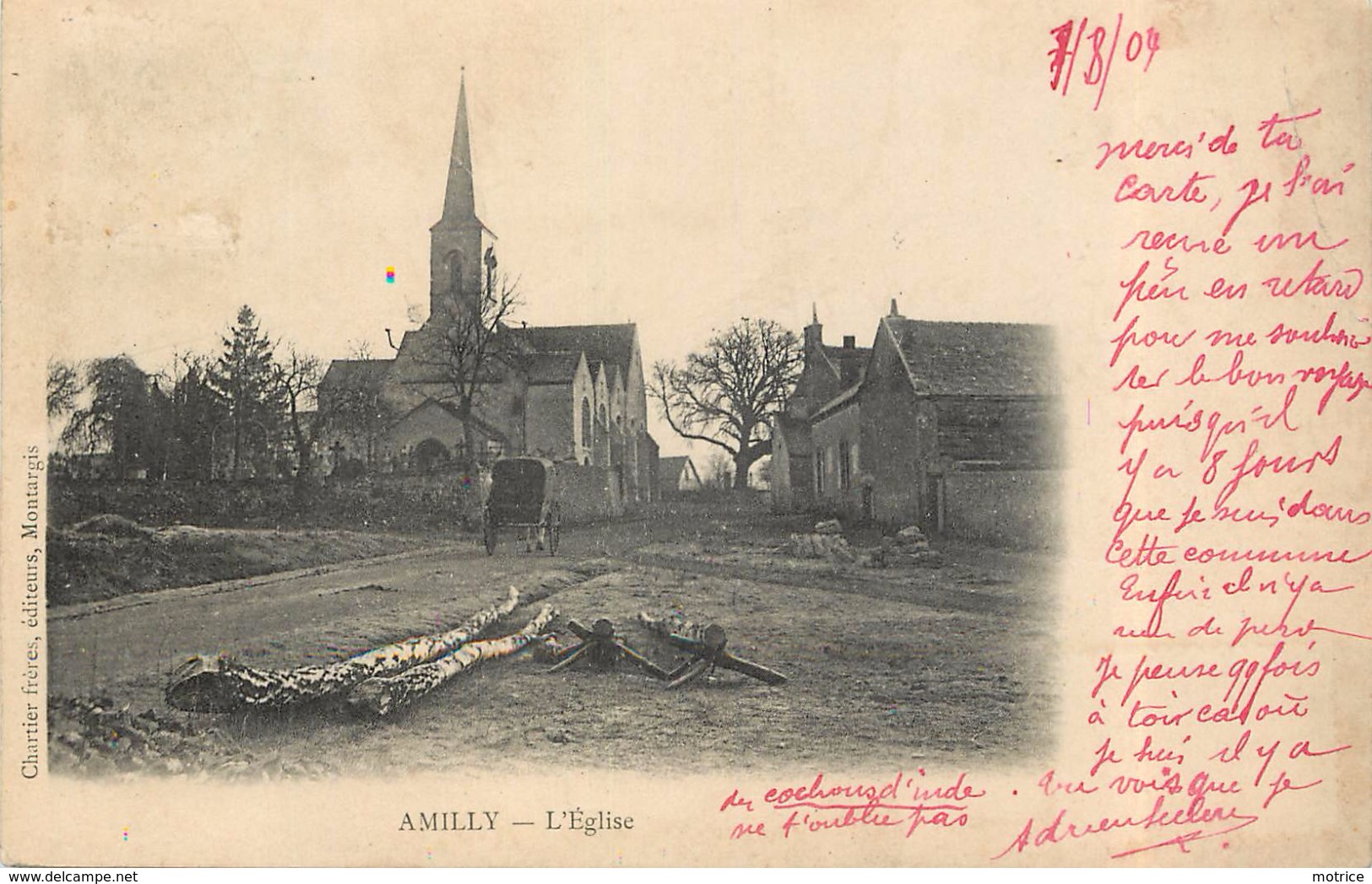 AMILLY - L'église. - Amilly