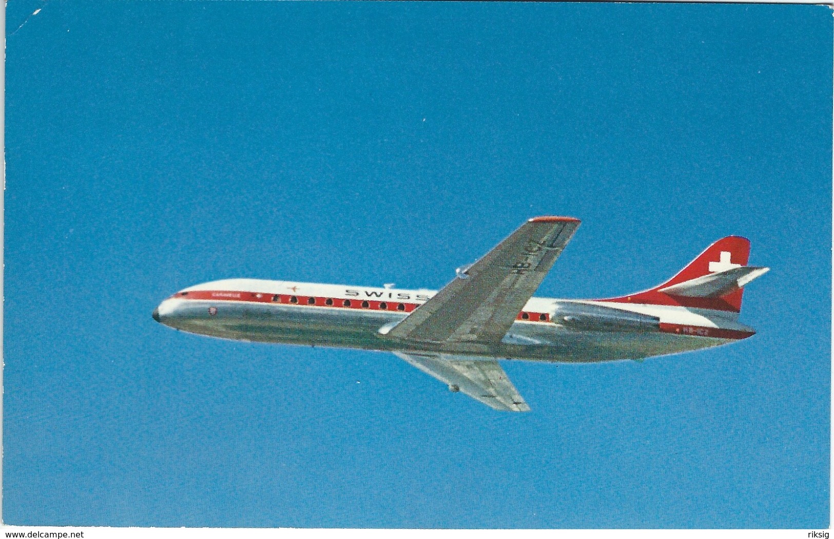 Swissair Caravelle. Used 1967    S-3075 - 1946-....: Moderne