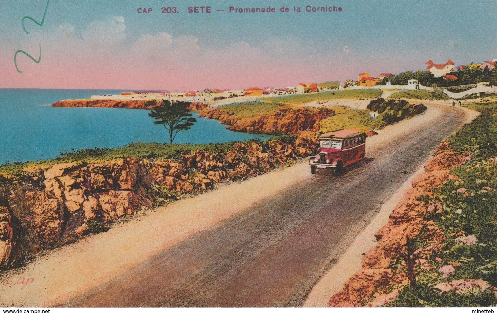 34 Sète Panorama De La Corniche - Sete (Cette)