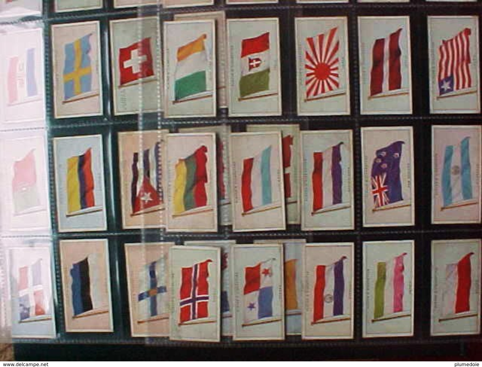 Lot De 39 Cartes CHROMOS  CIGARETTES PLAYER'S De 1928 , DRAPEAUX , FLAGS OF THE LEAGUE OF NATIONS, 39 Cards - Player's