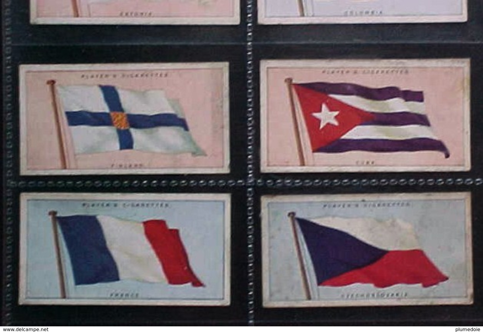 Lot De 39 Cartes CHROMOS  CIGARETTES PLAYER'S De 1928 , DRAPEAUX , FLAGS OF THE LEAGUE OF NATIONS, 39 Cards - Player's