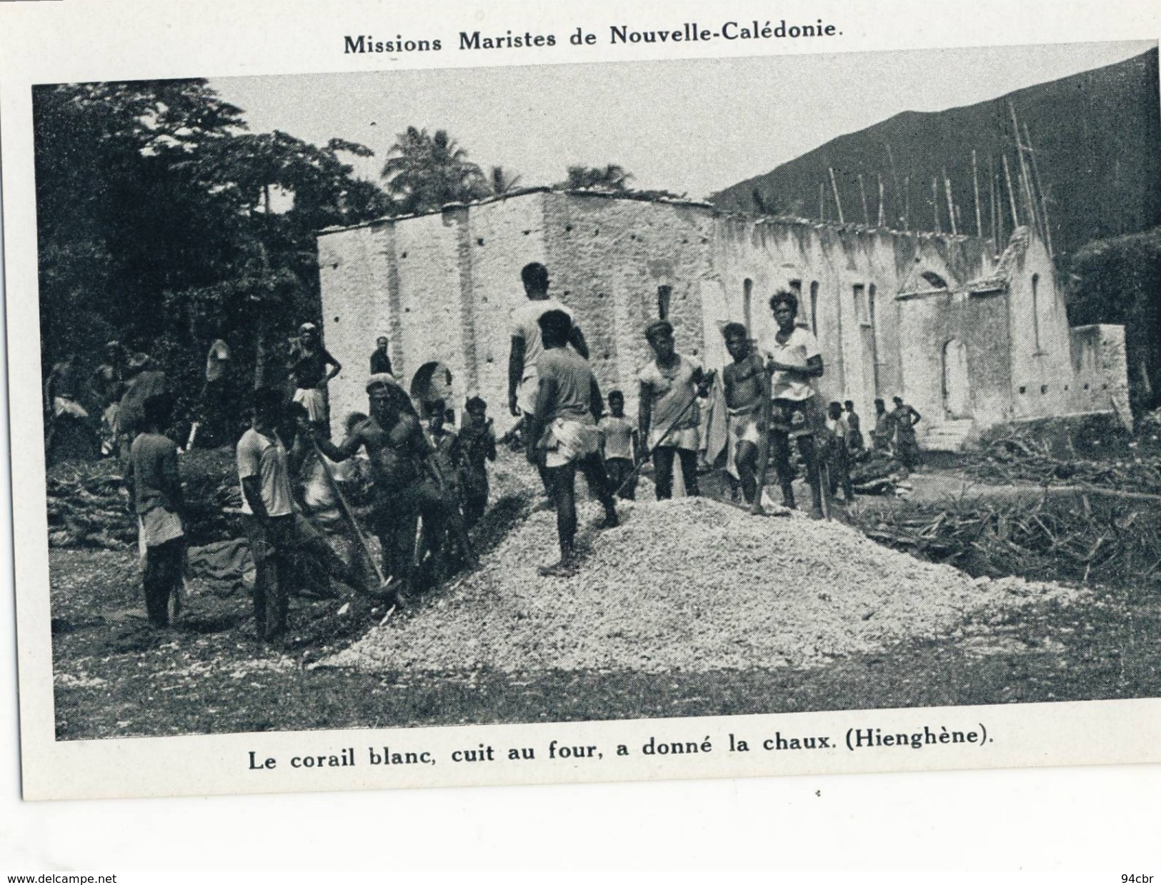 CPA (nouvelle Caledonie)    Missions Maristes  Le Corail Blanc - Nuova Caledonia