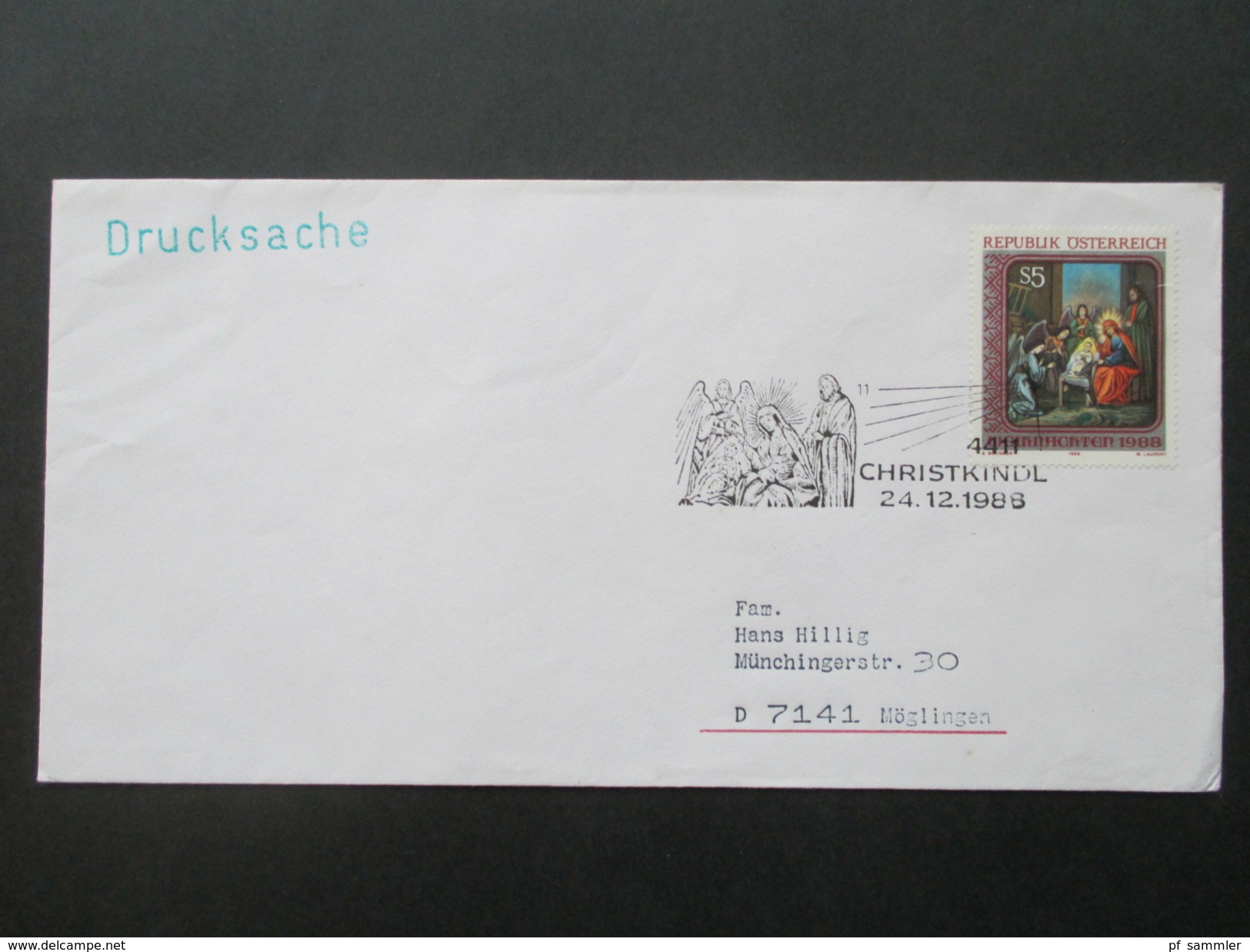 Österreich Christkindl 1982 - 1995 mit 23 Belegen / Sonderstempel! Verschiedene Stempel. Weihnachten!