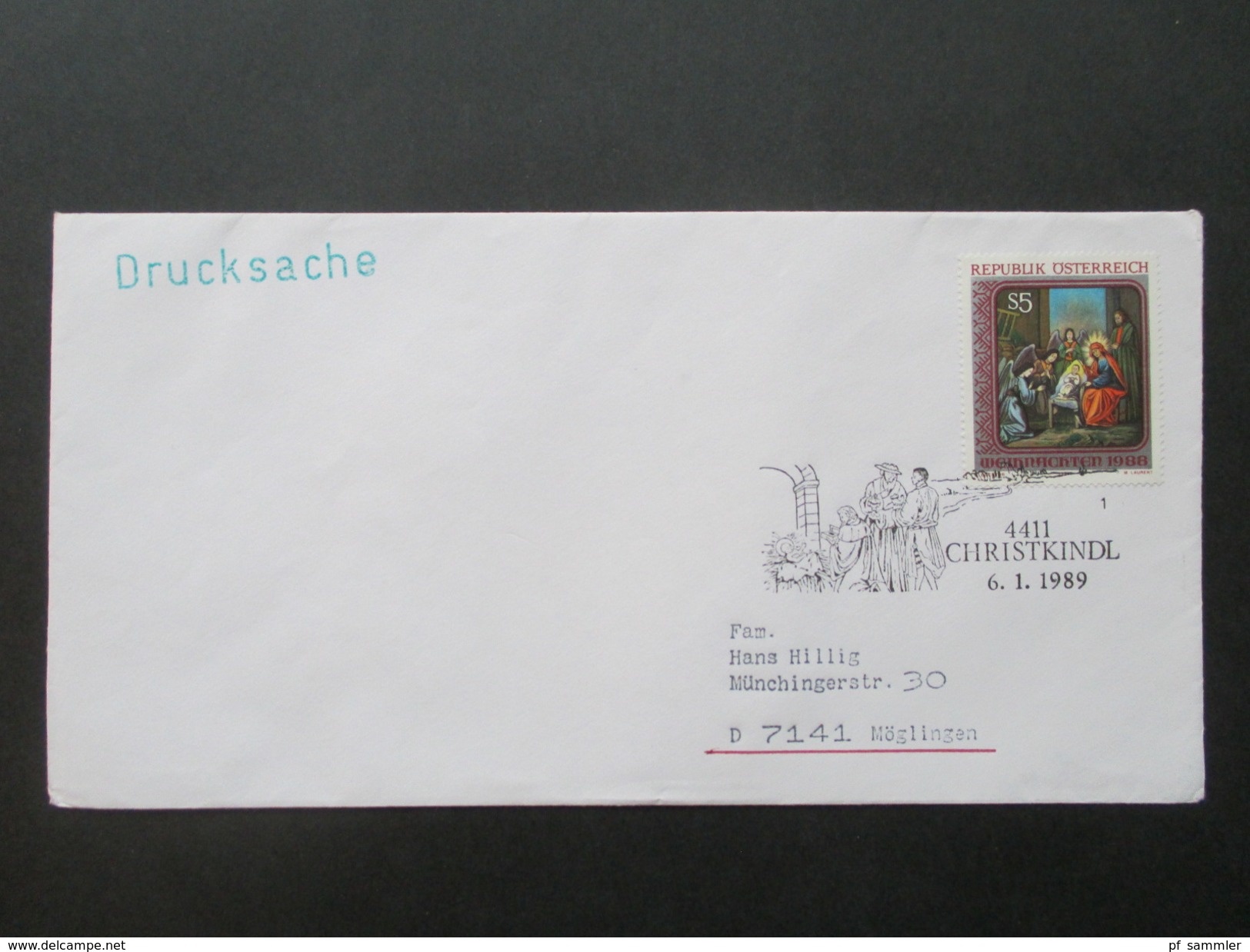 Österreich Christkindl 1982 - 1995 mit 23 Belegen / Sonderstempel! Verschiedene Stempel. Weihnachten!