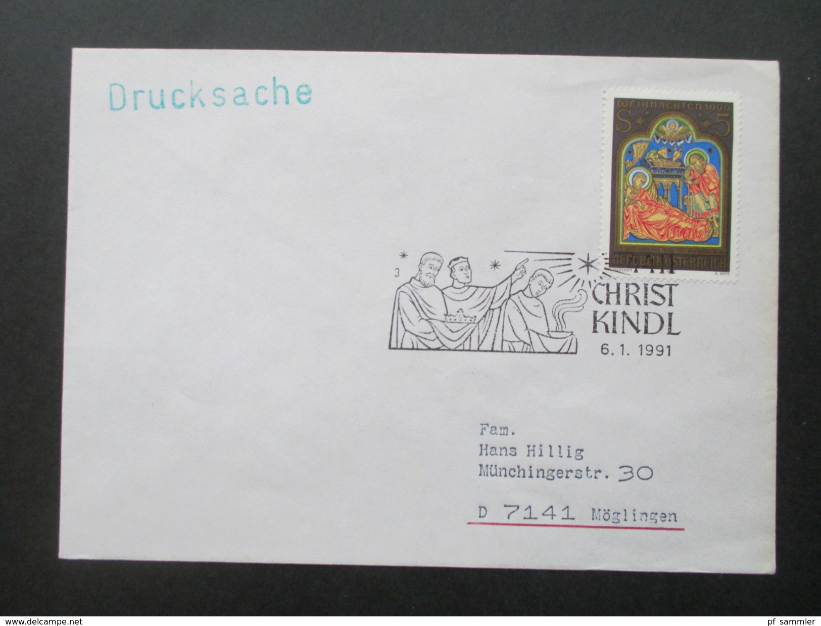 Österreich Christkindl 1982 - 1995 mit 23 Belegen / Sonderstempel! Verschiedene Stempel. Weihnachten!