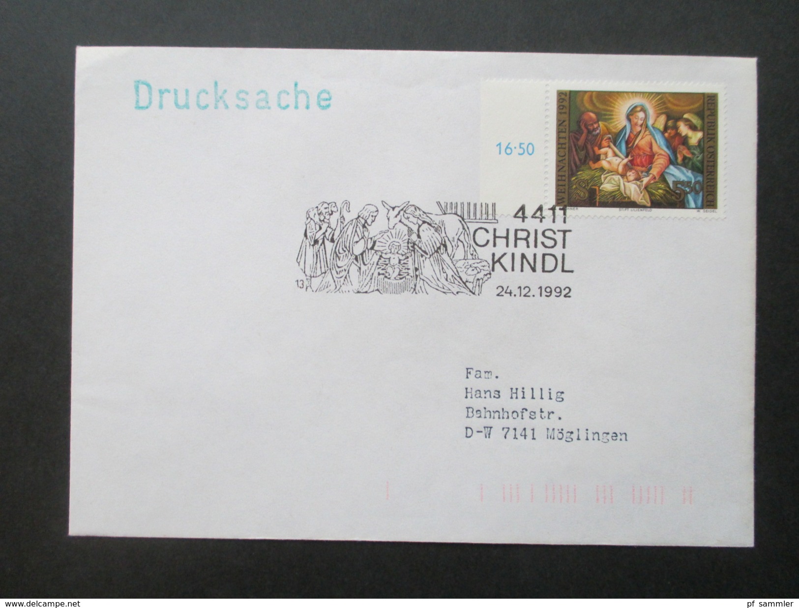 Österreich Christkindl 1982 - 1995 mit 23 Belegen / Sonderstempel! Verschiedene Stempel. Weihnachten!