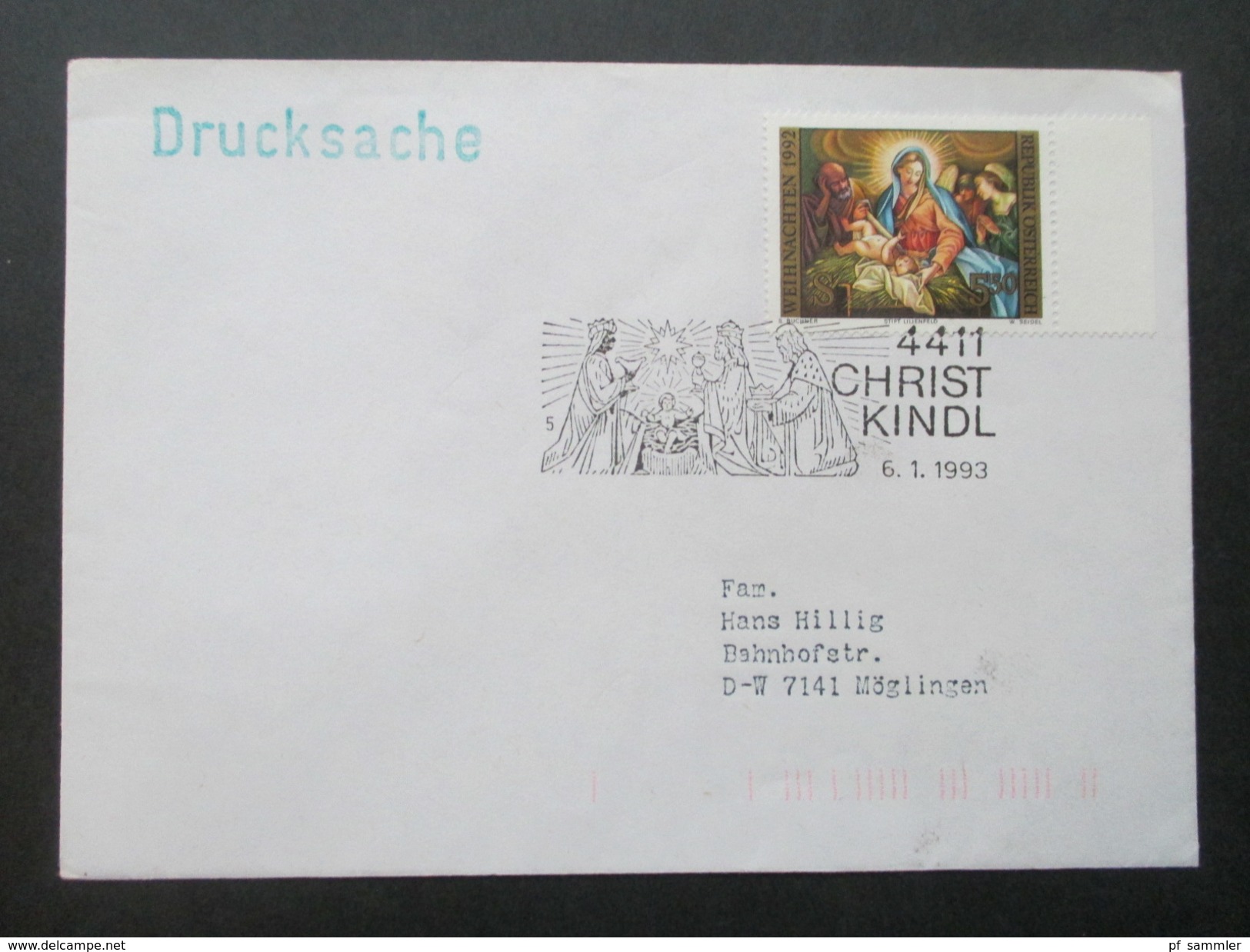 Österreich Christkindl 1982 - 1995 mit 23 Belegen / Sonderstempel! Verschiedene Stempel. Weihnachten!