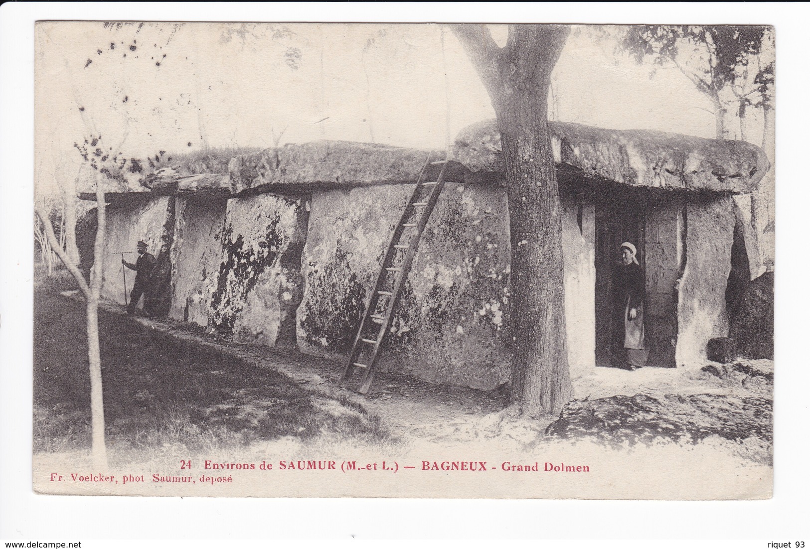 24 - Environs De SAUMUR - BAGNEUX - Grand Dolmen - Sonstige & Ohne Zuordnung