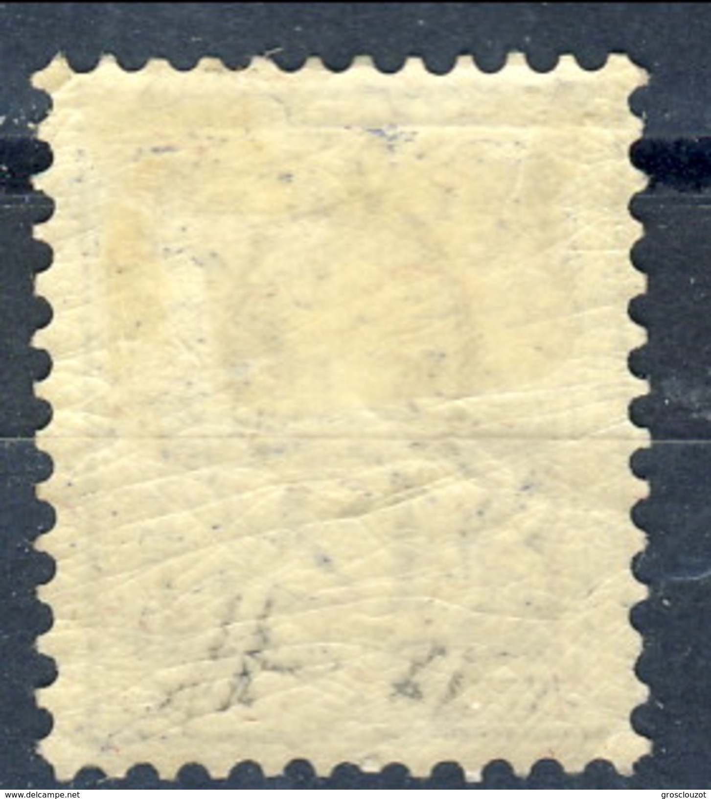 Svizzera 1882 N. 61 C. 12 Oltremare, Carta Bianca, Fil. 1 MH Cat. &euro; 330 Firmato A. Diena - Ungebraucht