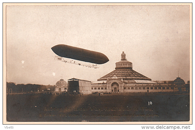 Österreich / Austria:  Aufstieg Des Renner'schen Lenkballons In Wien - (Rotunde) 1909 - Sonstige & Ohne Zuordnung