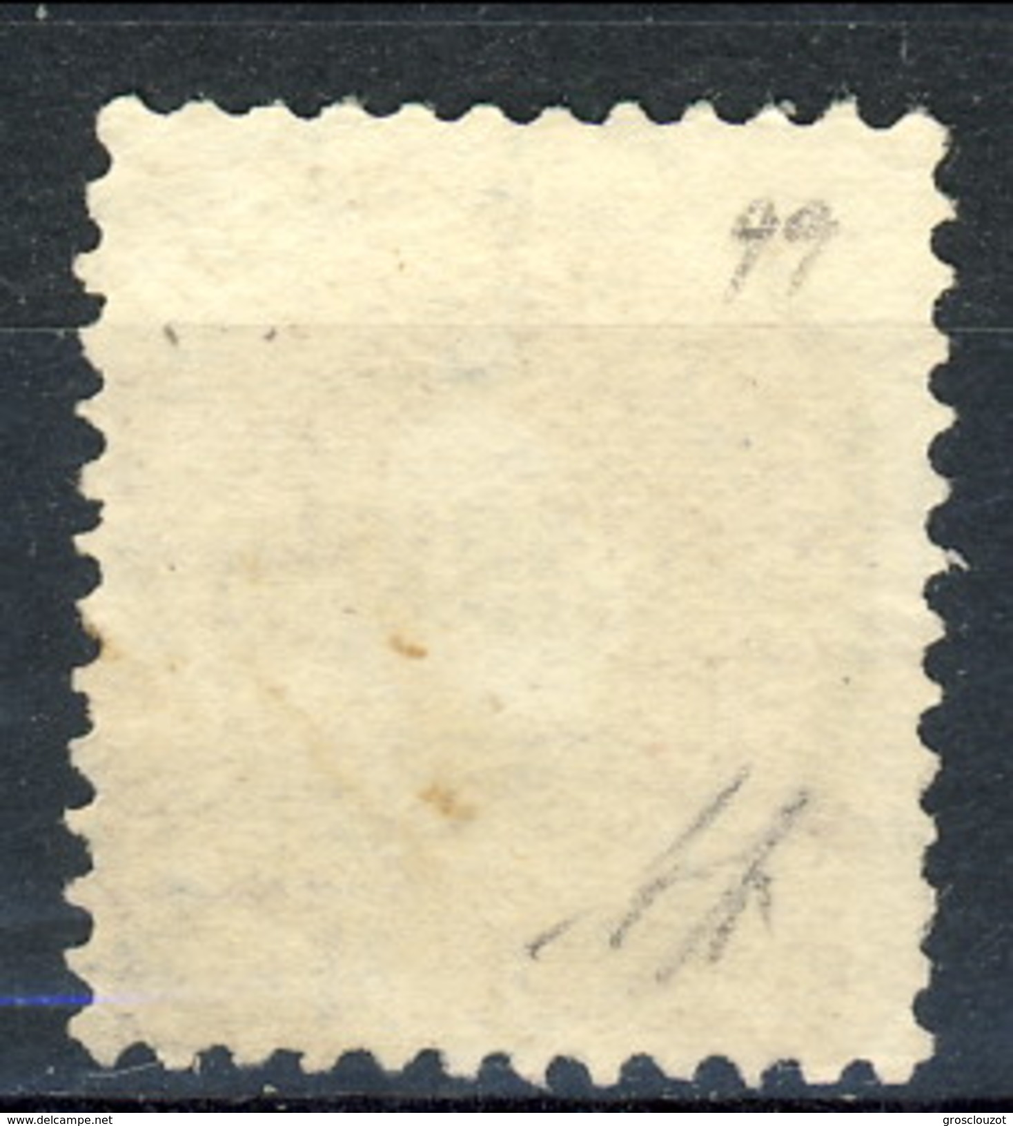 Svizzera 1907 N. 99 F. 3 Bistro Fil. 2 Usato Cat. &euro; 280 Firma A.Diena - Gebraucht