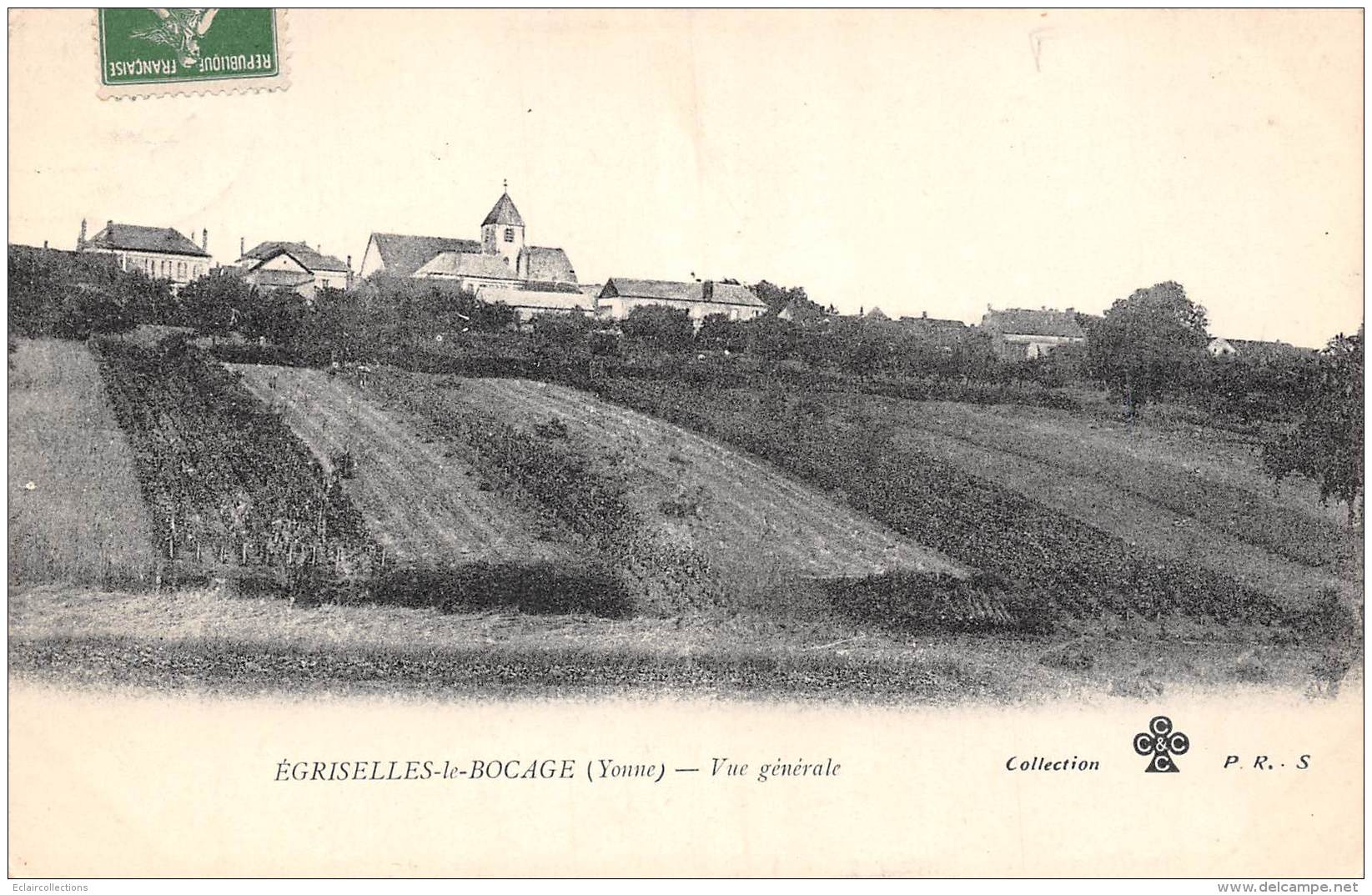 Egriselles Le Bocage      89      Vue Générale      (Voir  Scan) - Egriselles Le Bocage